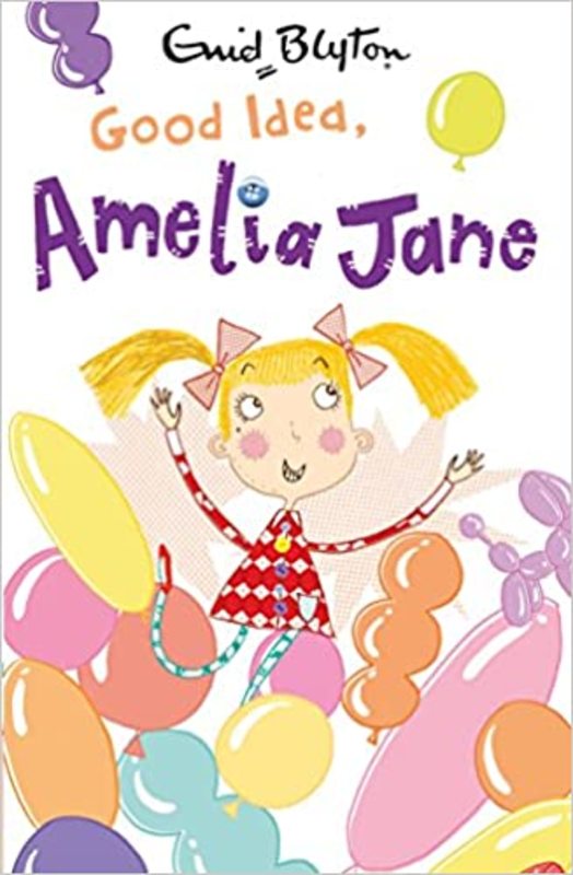 Book cover for "Good Idea, Amelia Jane!" by Enid Blyton