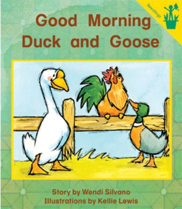 Book cover for "Good Morning Duck and Goose" by Wendi Silvano