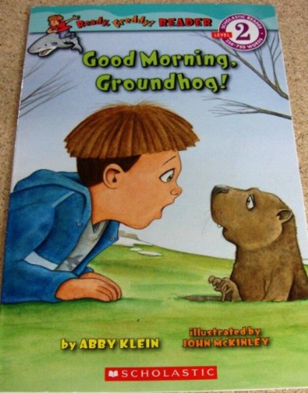 Book cover for "Good Morning, Groundhog!" by Abby Klein