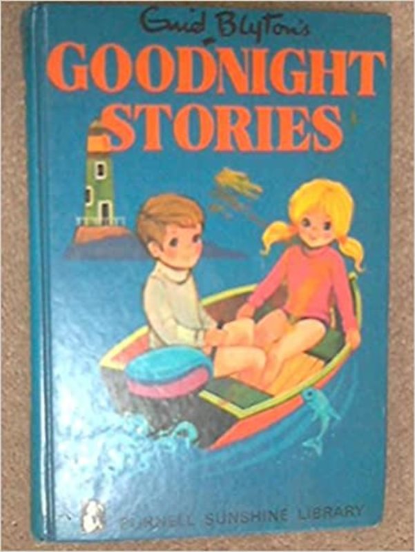 Book cover for "Good Night Stories" by Enid Blyton