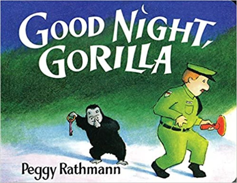 Book cover for "Good Night, Gorilla" by Peggy Rathmann