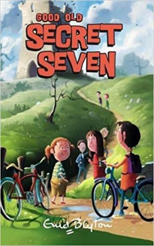 Book cover for "Good Old Secret Seven" by Enid Blyton