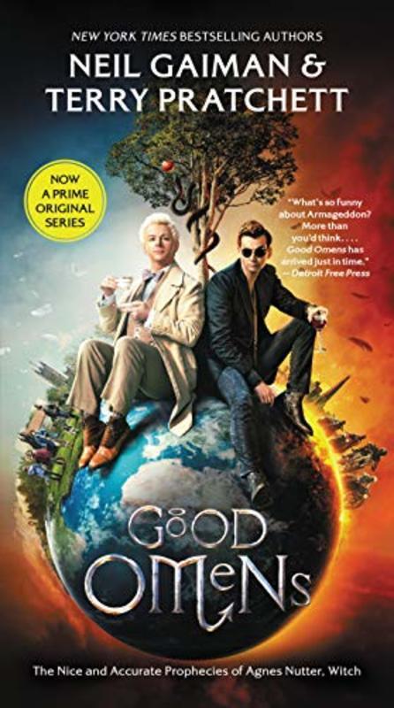 Book cover for "Good Omens"