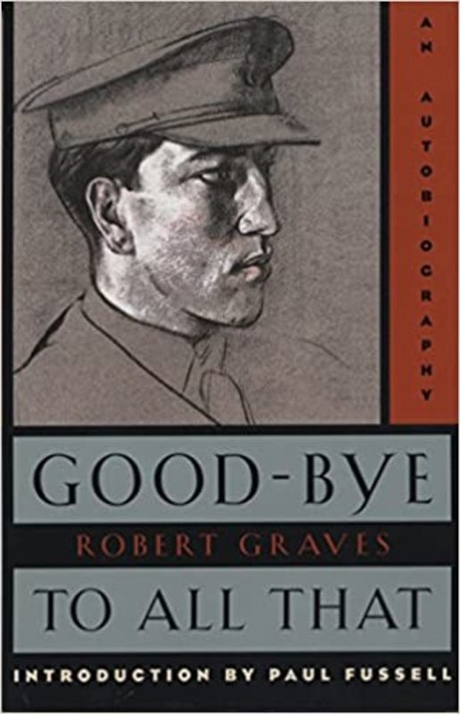 Book cover for "Good-Bye to All That" by Robert Graves