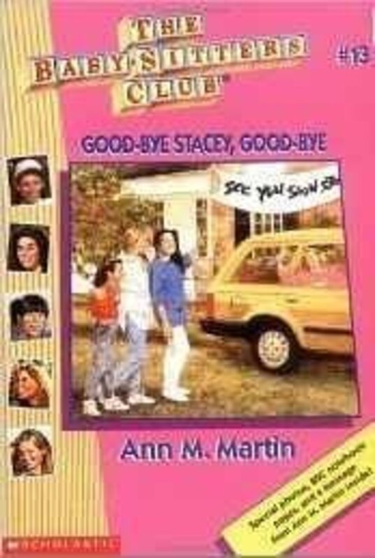 Book cover for "Good-bye Stacey, Good-bye" by Ann M Martin