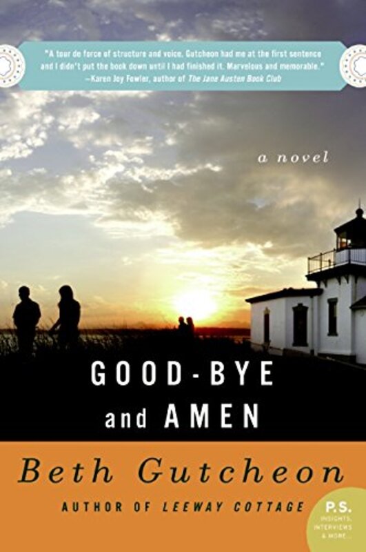 Book cover for "Good-bye and Amen" by Beth Gutcheon