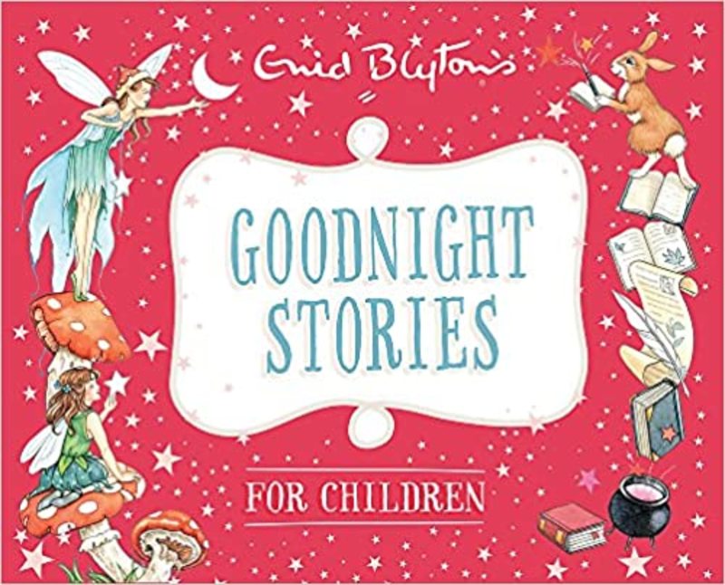 Book cover for "Goodnight Stories for Children" by Enid Blyton