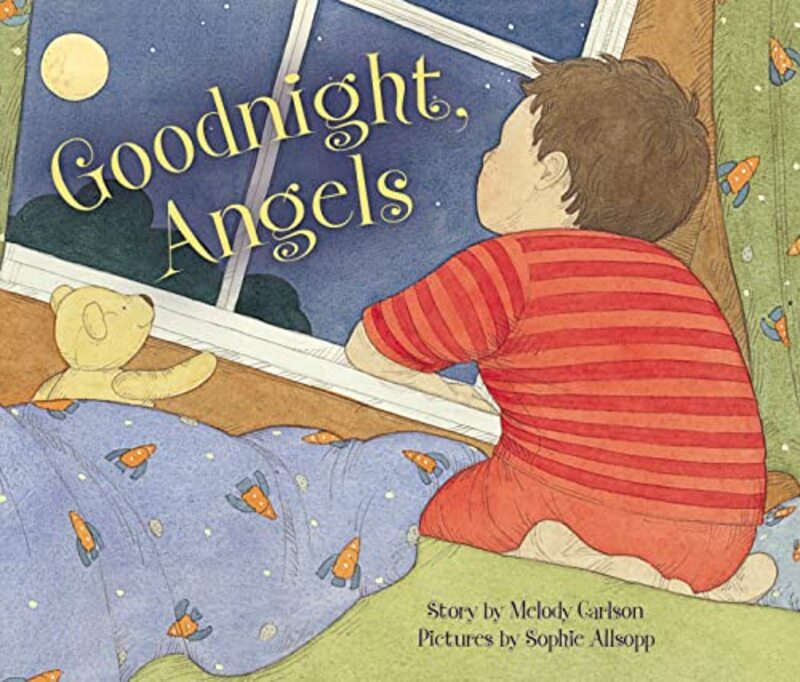 Book cover for "Goodnight, Angels" by Melody Carlson