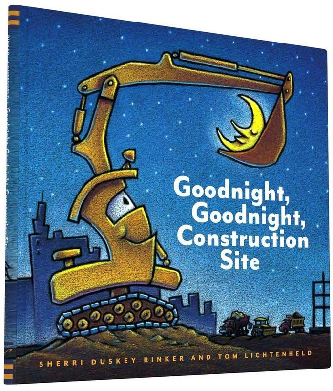 Book cover for "Goodnight, Goodnight, Construction Site" by Sherri Duskey Rinker