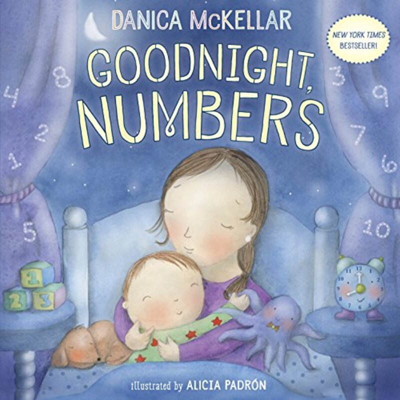 Book cover for "Goodnight, Numbers" by Danica McKellar