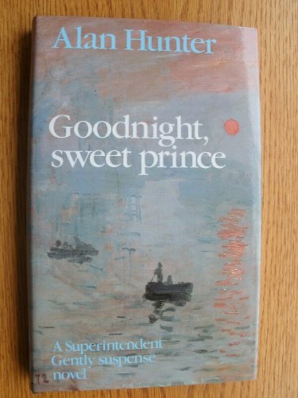 Book cover for "Goodnight, Sweet Prince" by Alan Hunter
