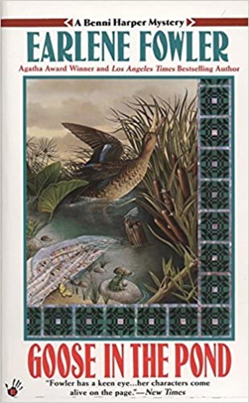 Book cover for "Goose in the Pond" by Earlene Fowler