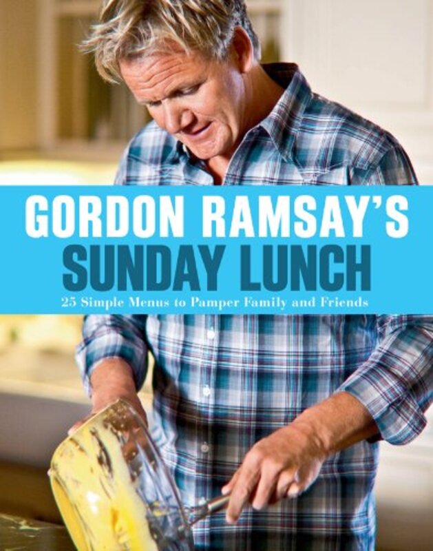 Book cover for "Gordon Ramsay's Sunday Lunch" by Gordon Ramsay