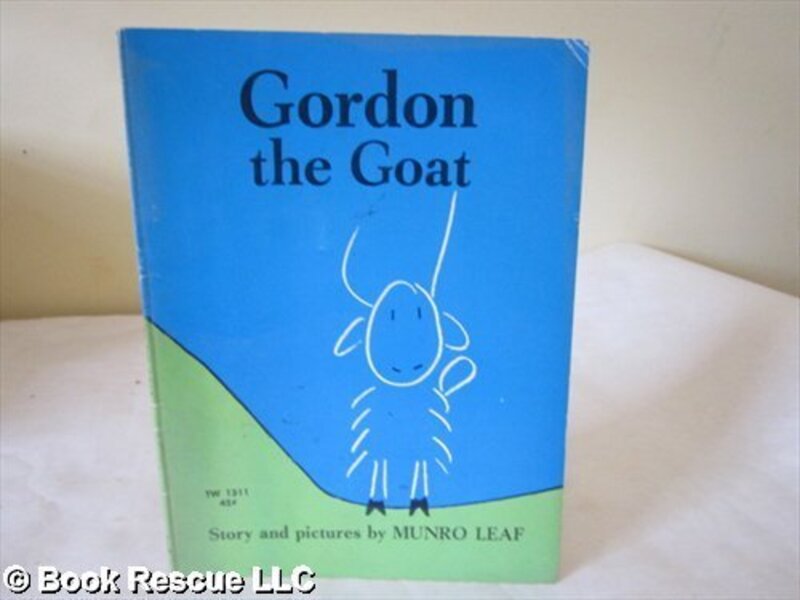 Book cover for "Gordon the Goat" by Munro Leaf