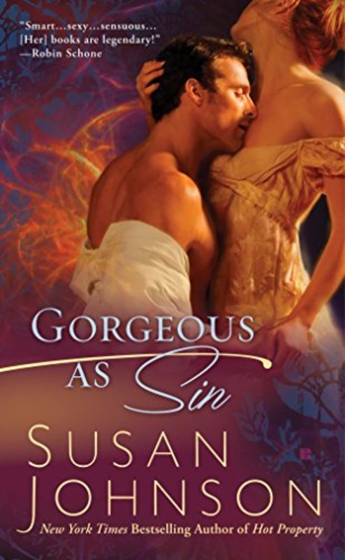 Book cover for "Gorgeous As Sin" by Susan Johnson