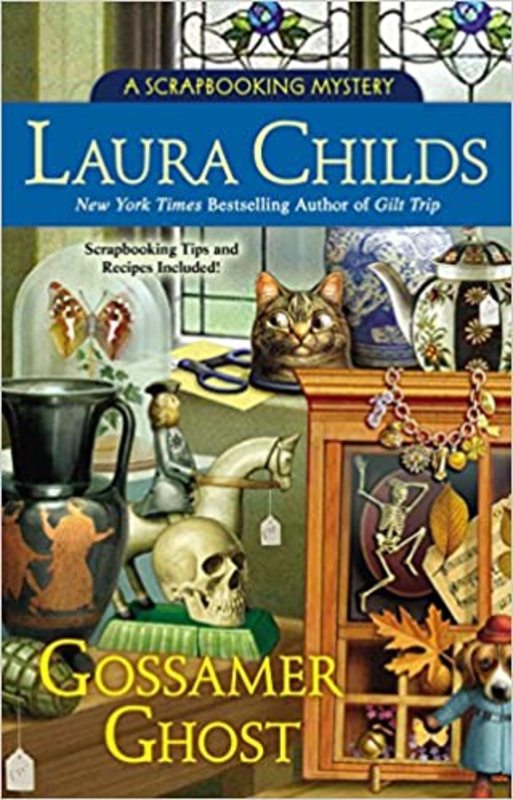 Book cover for "Gossamer Ghost" by Laura Childs