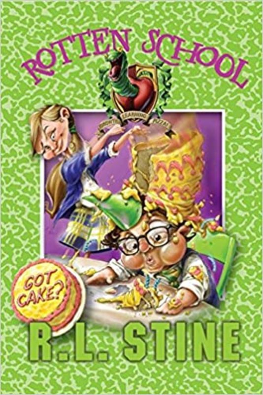 Book cover for "Got Cake?" by RL Stine