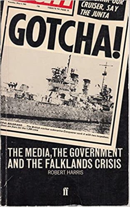 Book cover for "Gotcha!" by Robert Harris