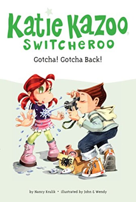 Book cover for "Gotcha! Gotcha Back!" by Nancy Krulik