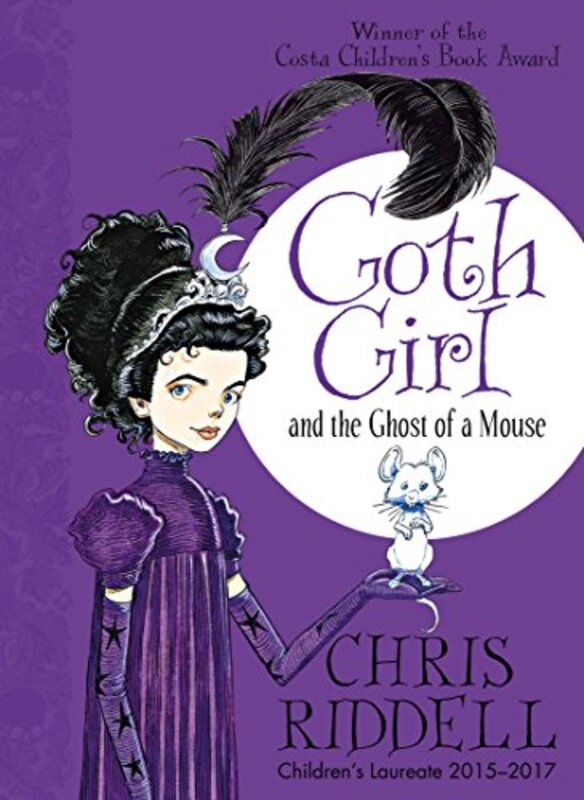 Book cover for "Goth Girl and the Ghost of a Mouse" by Chris Riddell