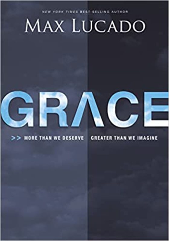 Book cover for "Grace" by Max Lucado