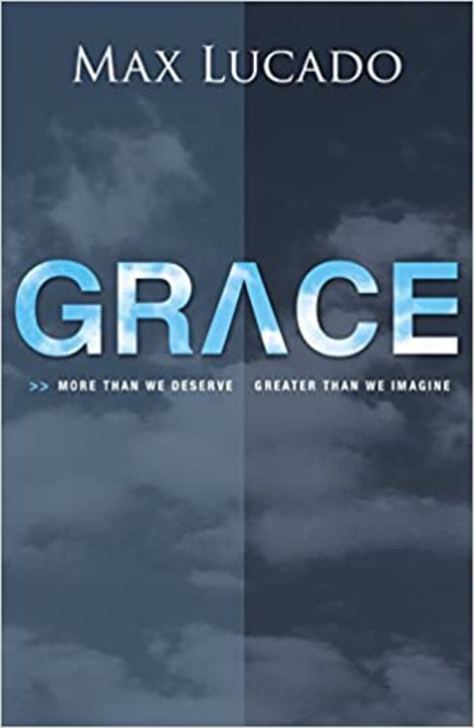 Book cover for "Grace" by Max Lucado