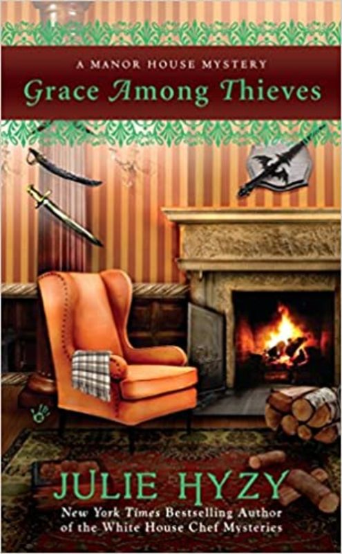 Book cover for "Grace Among Thieves" by Julie Hyzy