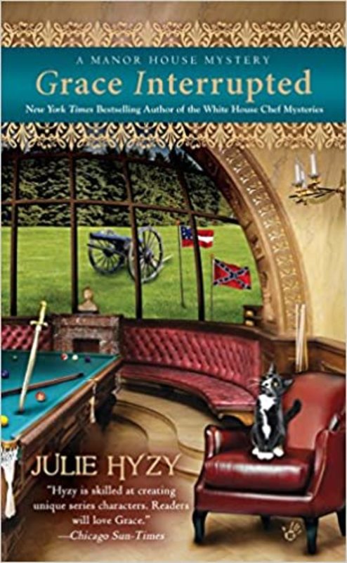 Book cover for "Grace Interrupted" by Julie Hyzy