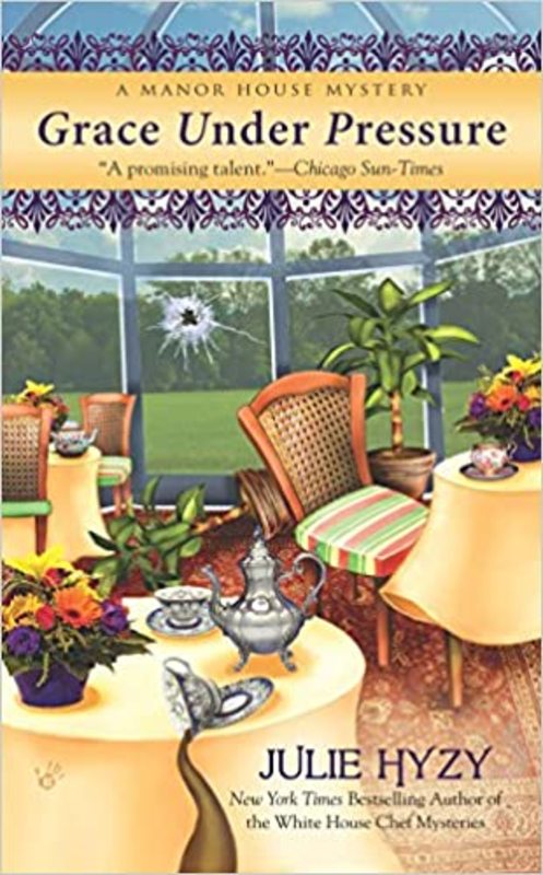 Book cover for "Grace Under Pressure" by Julie Hyzy