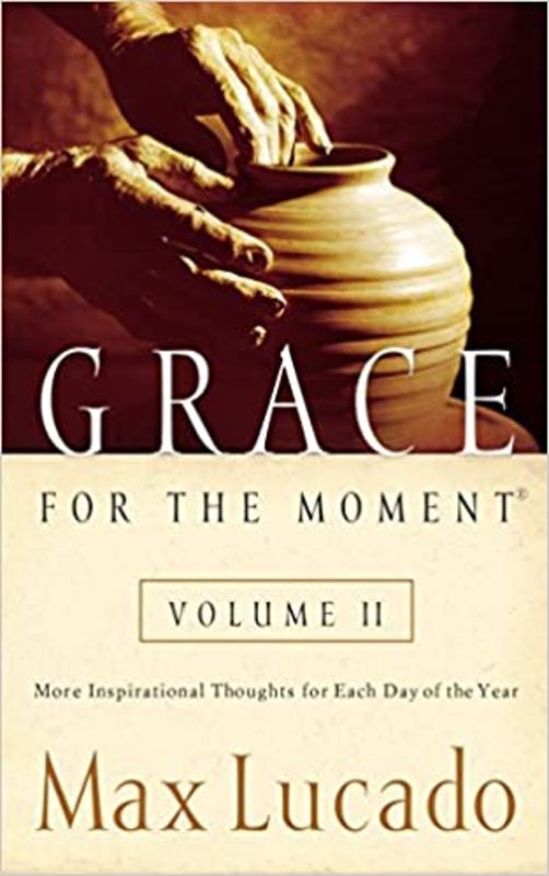 Book cover for "Grace for the Moment Volume II" by Max Lucado