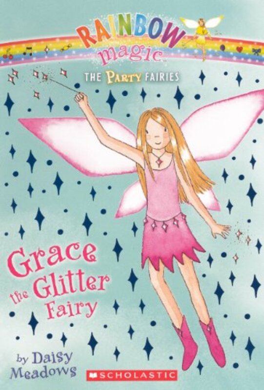 Book cover for "Grace the Glitter Fairy" by Daisy Meadows