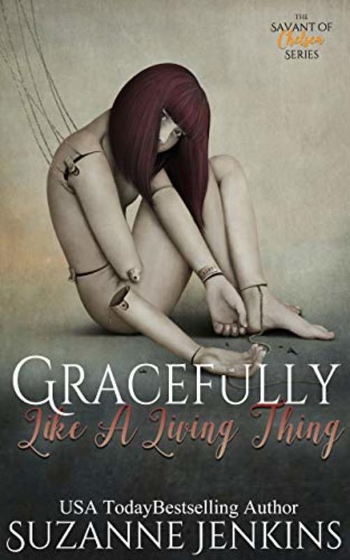 Book cover for "Gracefully, Like a Living Thing" by Suzanne Jenkins