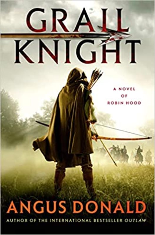 Book cover for "Grail Knight" by Angus Donald