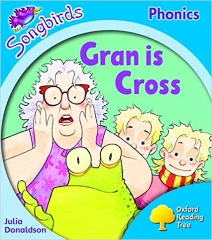 Book cover for "Gran Is Cross" by Julia Donaldson