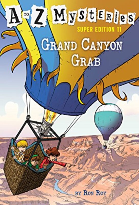 Book cover for "Grand Canyon Grab" by Ron Roy
