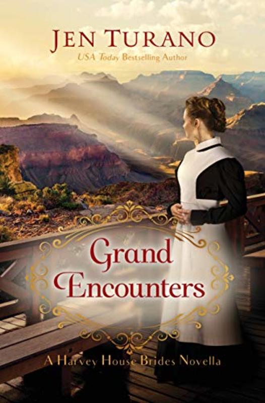 Book cover for "Grand Encounters" by Jen Turano