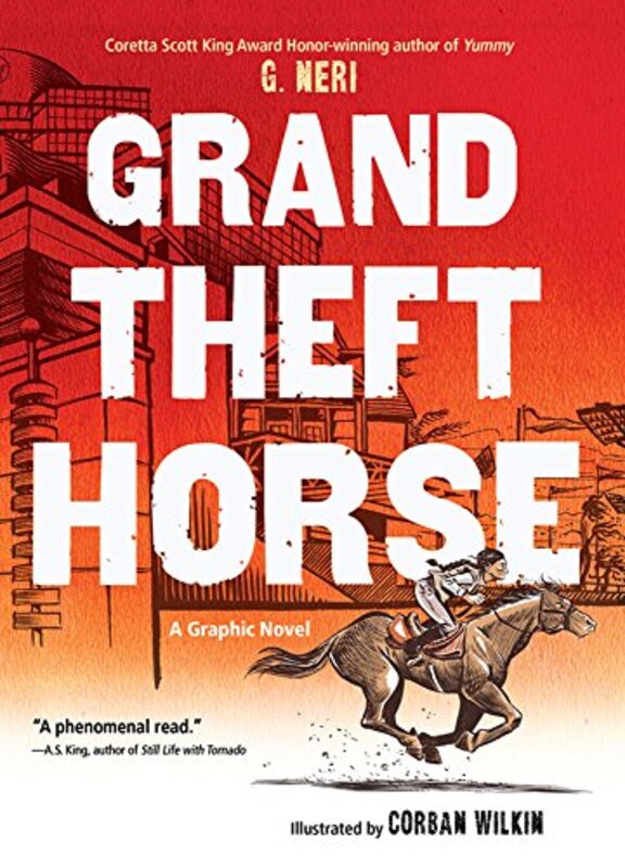 Book cover for "Grand Theft Horse" by G Neri