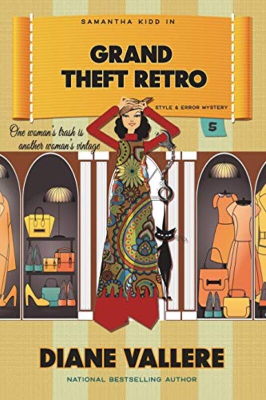 Book cover for "Grand Theft Retro" by Diane Vallere