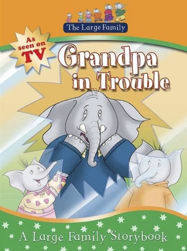 Book cover for "Grandpa in Trouble" by Jill Murphy