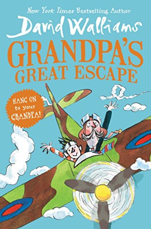 Book cover for "Grandpa's Great Escape" by David Walliams