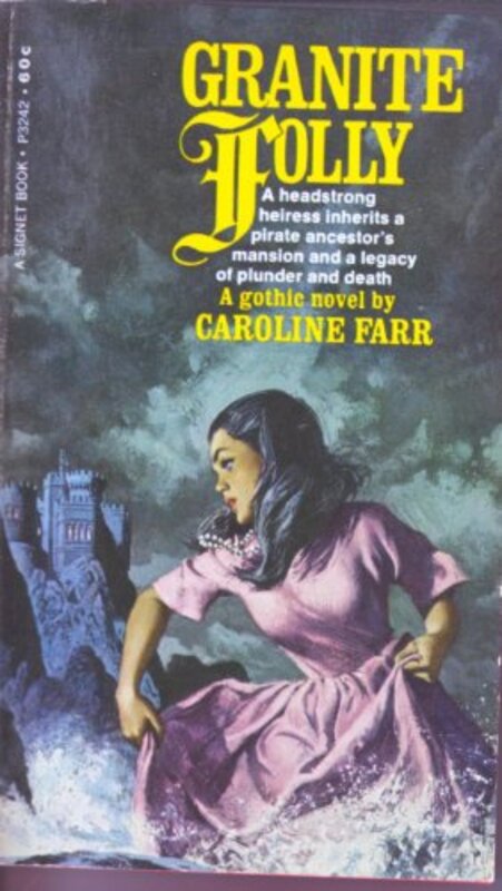 Book cover for "Granite Folly" by Carter Brown