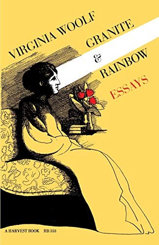 Book cover for "Granite and Rainbow" by Virginia Woolf