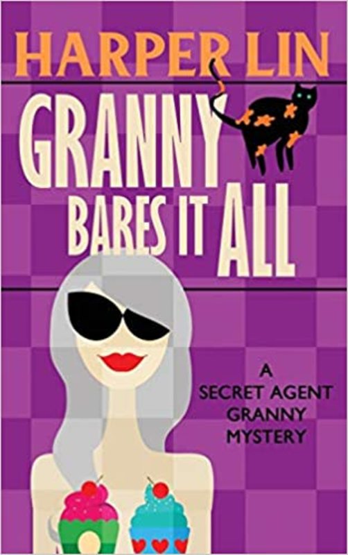 Book cover for "Granny Bares It All" by Harper Lin