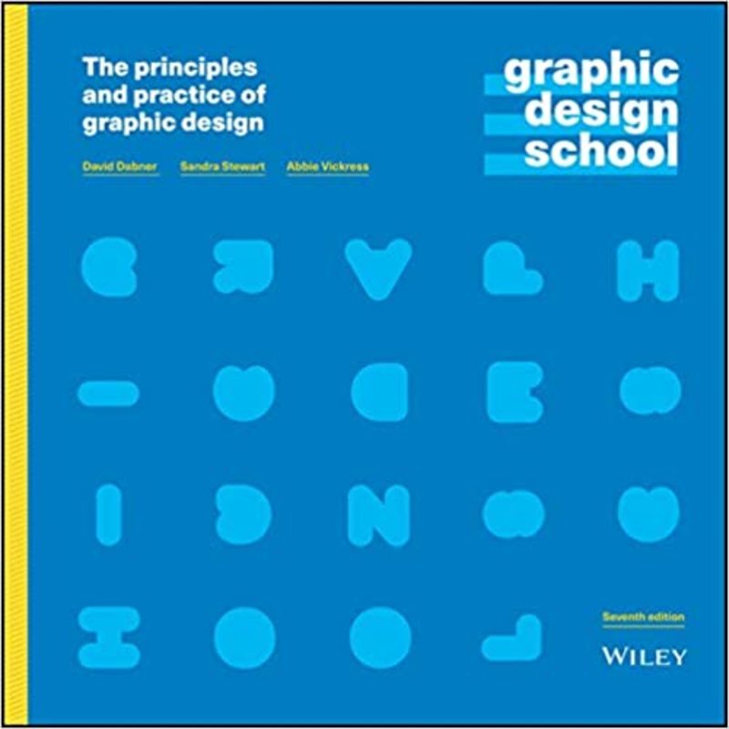 Book cover for "Graphic Design School" by Sandra Stewart