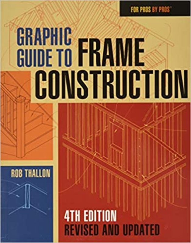 Book cover for "Graphic Guide to Frame Construction" by Rob Thallon