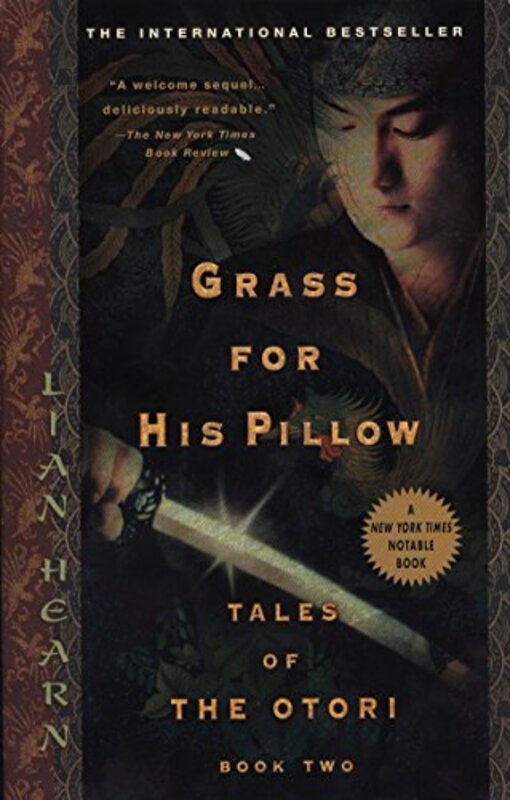 Book cover for "Grass for His Pillow" by Lian Hearn
