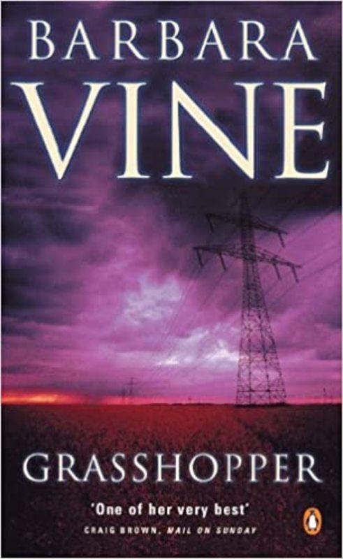 Book cover for "Grasshopper" by Barbara Vine