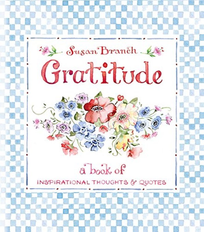Book cover for "Gratitude" by Susan Branch