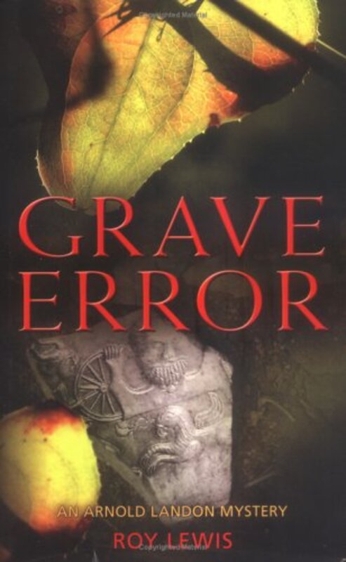 Book cover for "Grave Error / Murder in Rome" by Roy Lewis