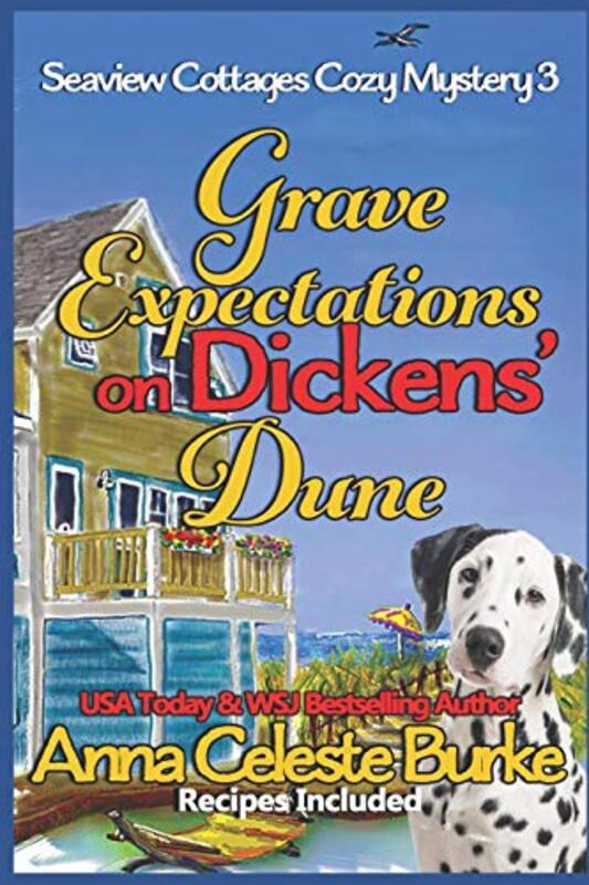 Book cover for "Grave Expectations on Dickens' Dune" by Anna Celeste Burke